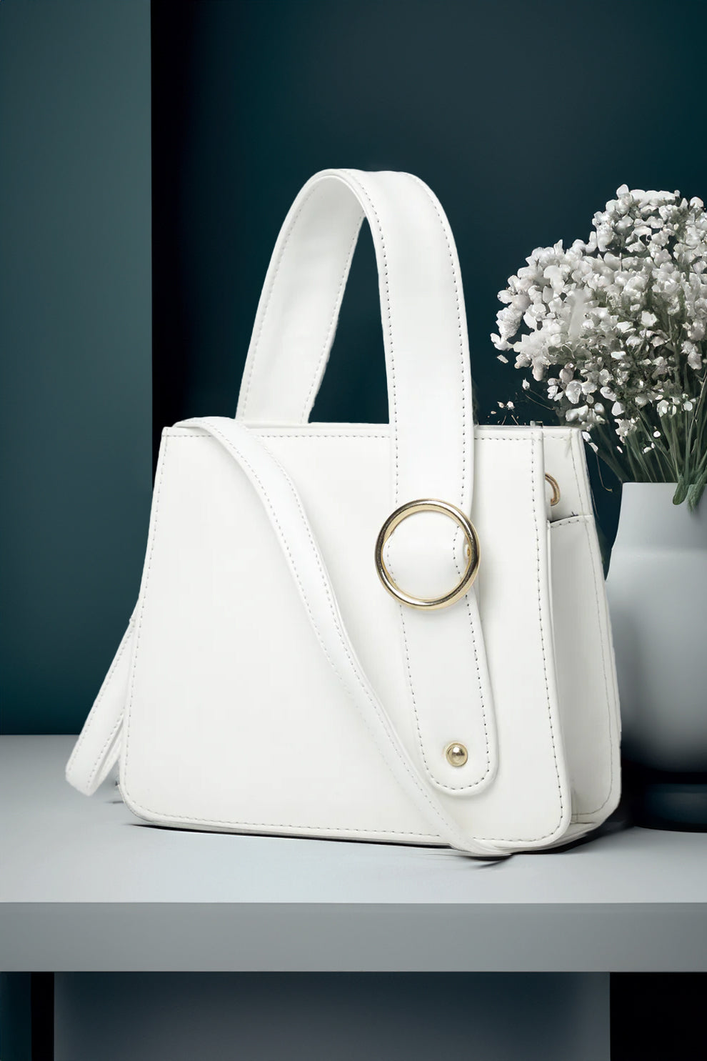 JESSI STREET - HANDBAG - 03 - WHITE