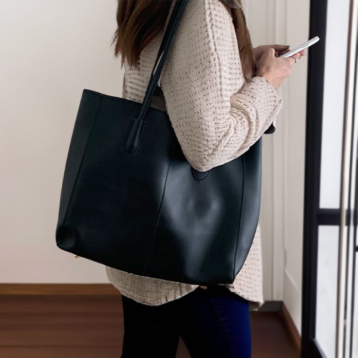 JESSI STREET - DUO TOTE - 05 - Black