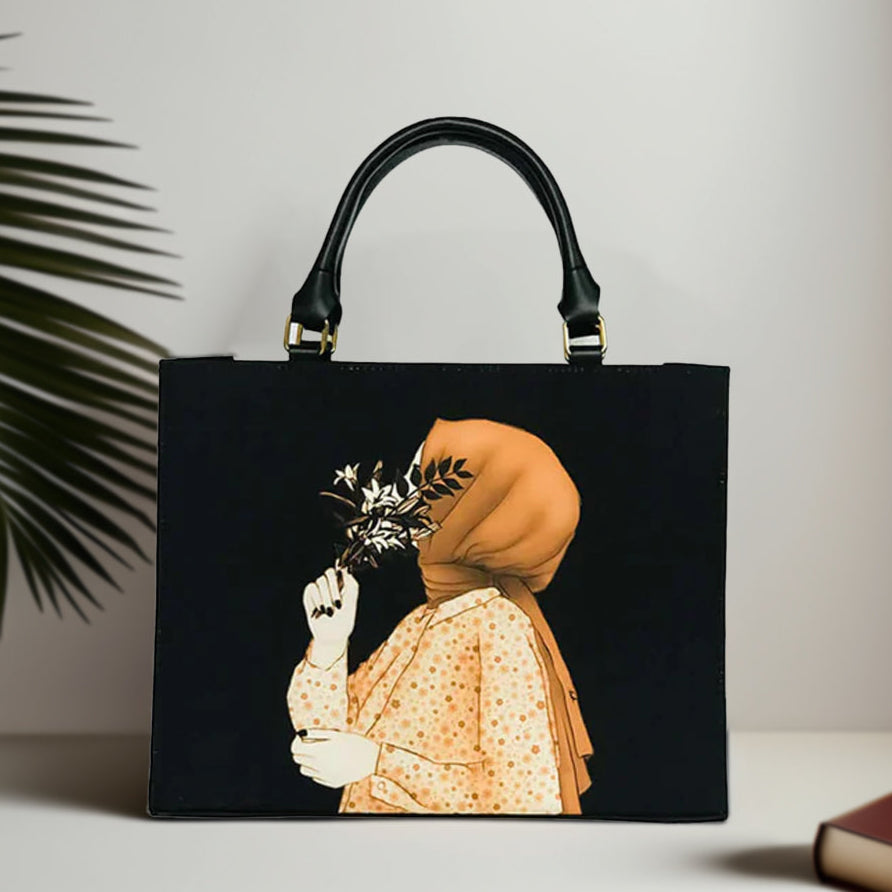 JESSI STREET - MINI CANVAS TOTE - 09