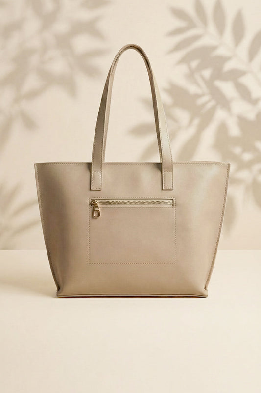 JESSI STREET - CORNER TOTE - 07 - Beige