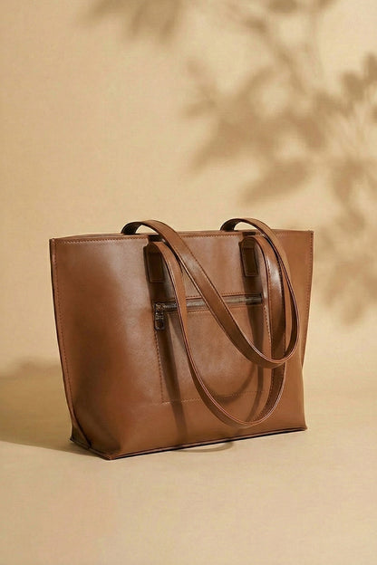 JESSI STREET - CORNER TOTE - 07 - Brown