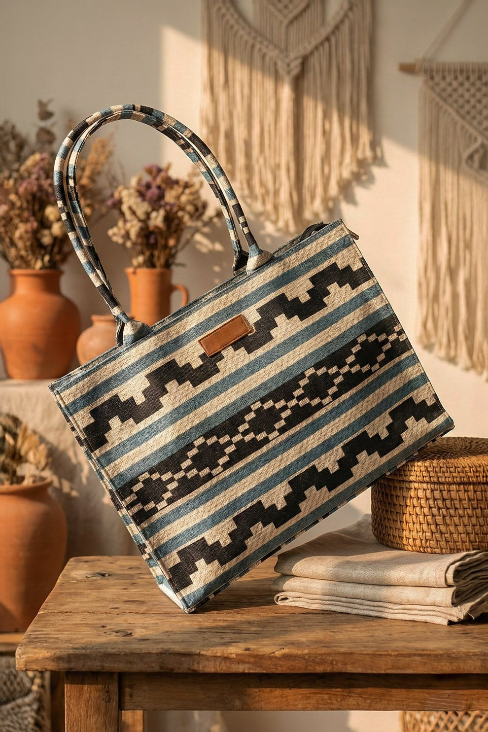 JESSI STREET - CANVAS TOTE - 41