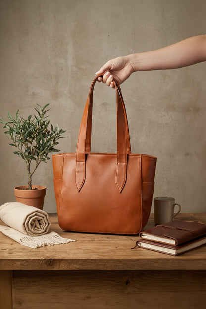 JESSI STREET - MINIMALIST SHOULDER - 010 - Brown