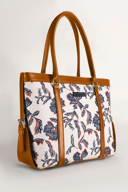 JESSI STREET - STRAP CANVAS TOTE - 01