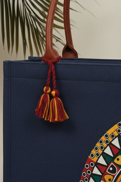 JESSI STREET - MINI CANVAS TOTE - 010