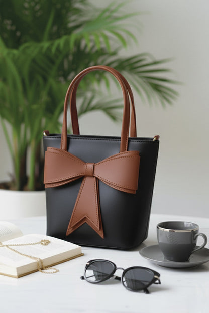 JESSI STREET - BOW TOTE - 06 - Black