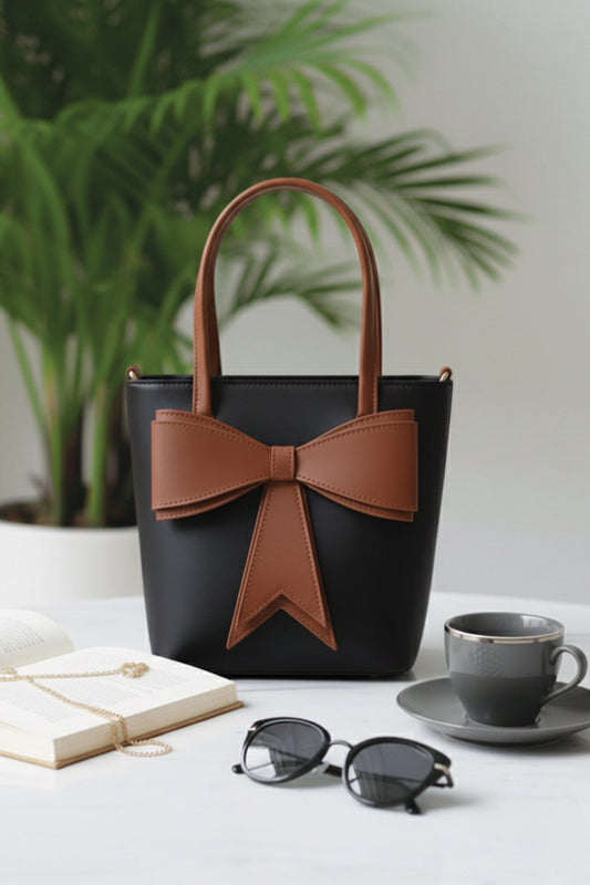 JESSI STREET - BOW TOTE - 06 - Black