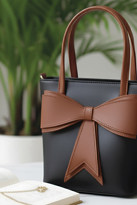 JESSI STREET - BOW TOTE - 06 - Black