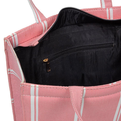 JESSI STREET - MINI CANVAS TOTE - 04