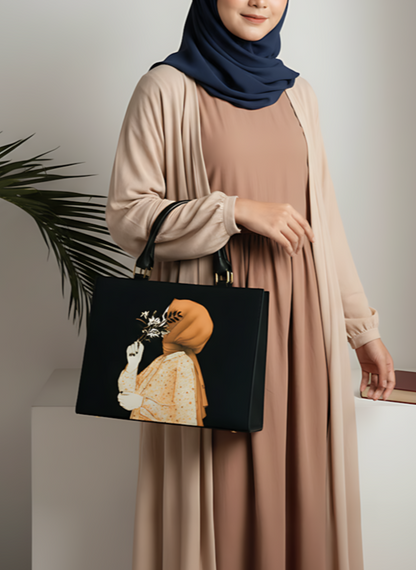 JESSI STREET - MINI CANVAS TOTE - 09