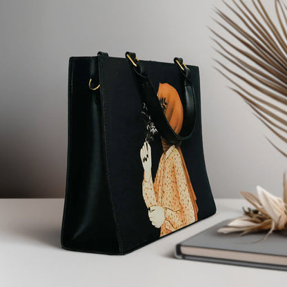 JESSI STREET - MINI CANVAS TOTE - 09