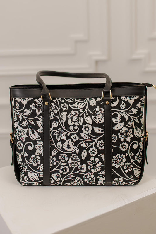 JESSI STREET - STRAP CANVAS TOTE - 02