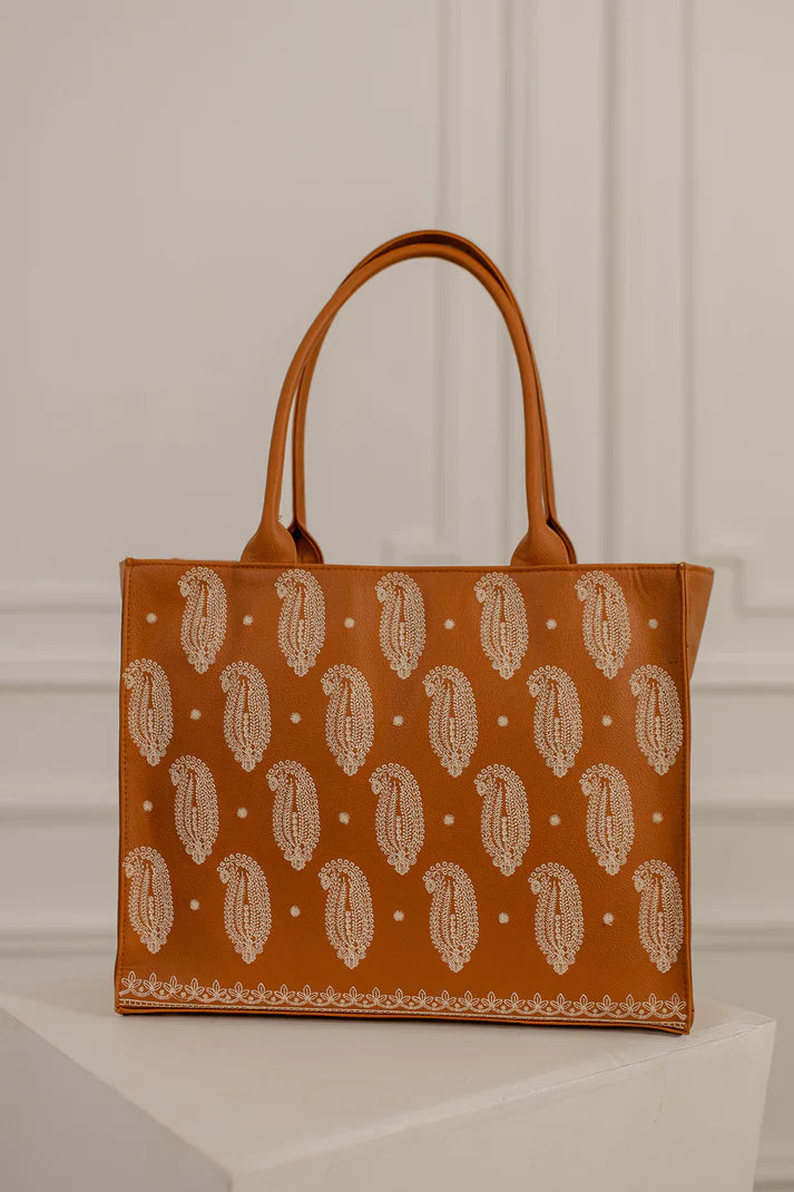JESSI STREET - EMBRIODERY TOTE - 01