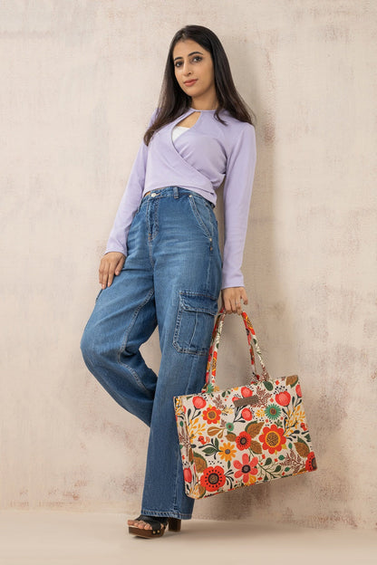 JESSI STREET - CANVAS TOTE - 14