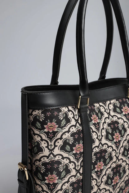 JESSI STREET - STRAP CANVAS TOTE - 04